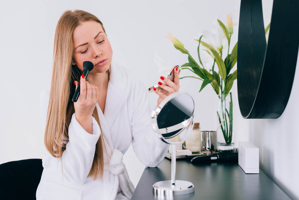 makeup desk