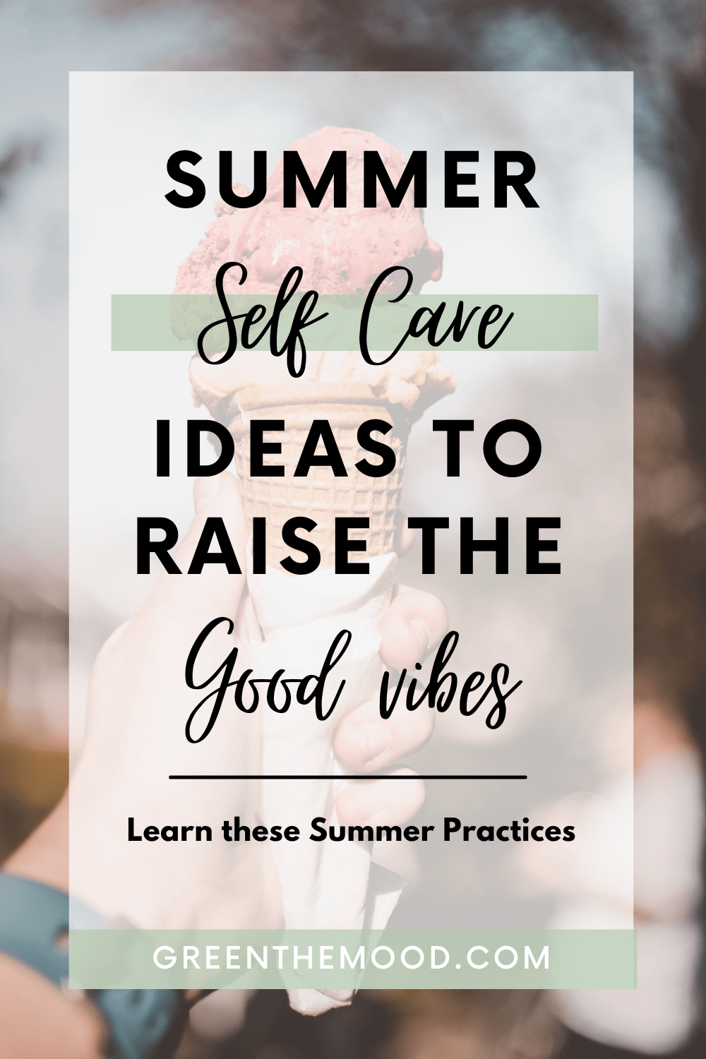 summer self care