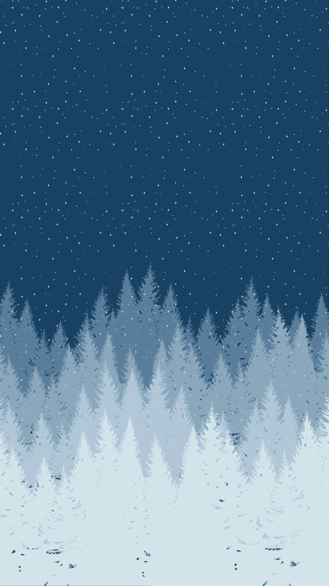 christmas wallpaper minimal winter 2