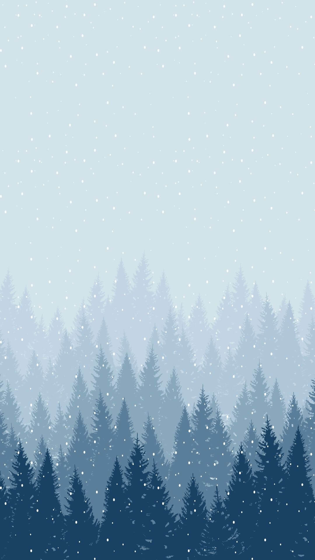 christmas wallpaper minimal winter 3