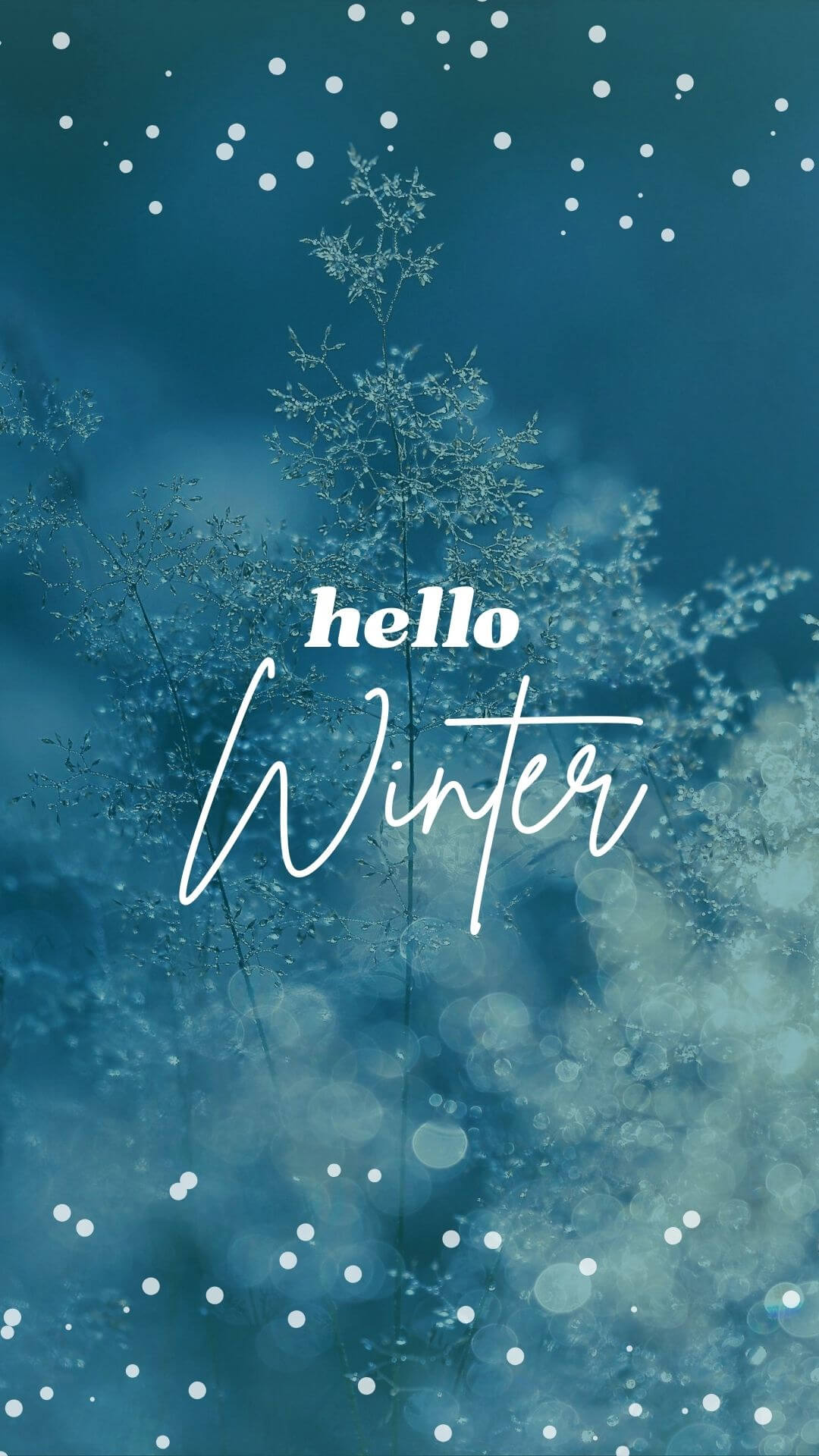 hello winter phone wallpaper