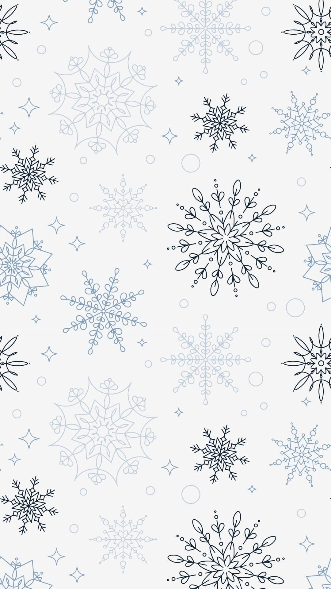 snowflakes winter wallpaper