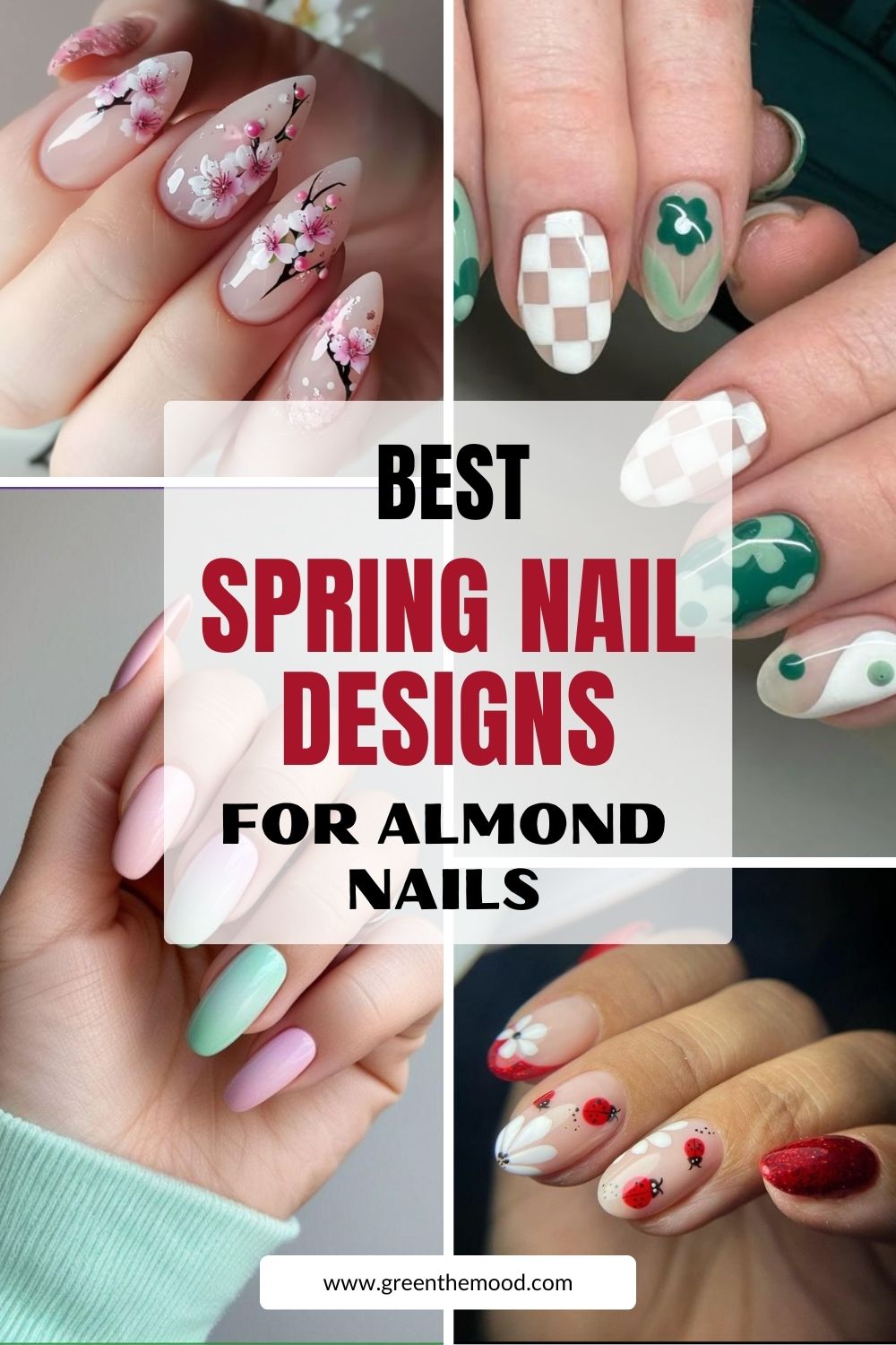 best spring nail designs for almond nails